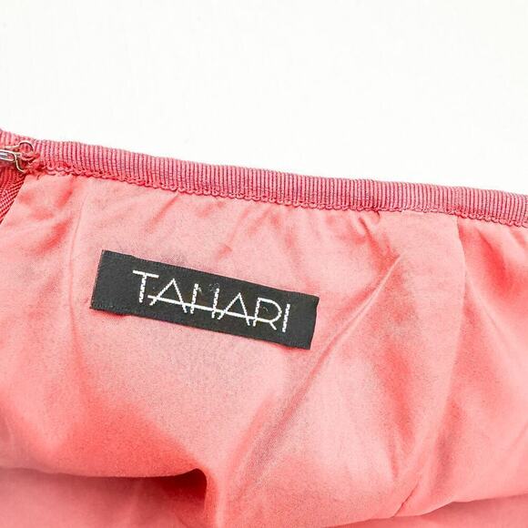 Tahari Wool Pencil Skirt Straight Textured Pattern Size 2 - Picture 2 of 6